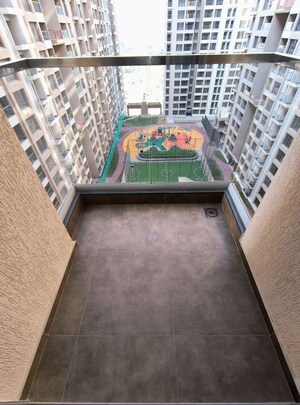 Balcony in 3 BHK Apartment at Vilas Javdekar Yashwin Enchante, Kharadi – for Rent