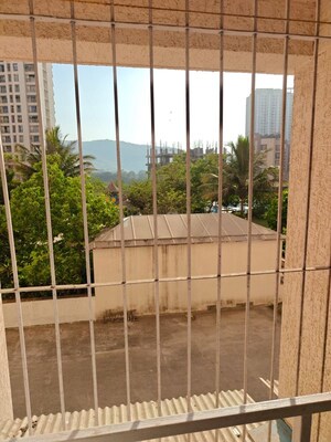 Balcony in 1 BHK Apartment at Puranik Rumah Bali, Ghodbunder Road – for Rent