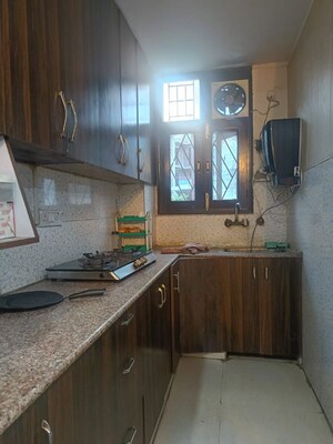 Kitchen in 2 BHK Builder Floor at Ozone Apartment, Sector 104 – for Rent