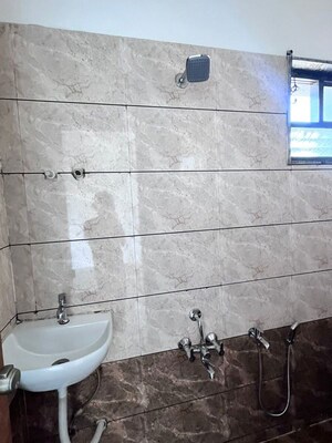 Bathroom in 3 BHK Apartment at Bhat – for Rent