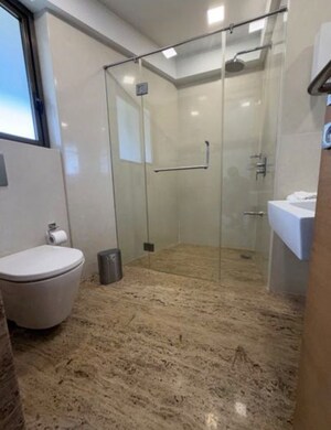 Bathroom in 3 BHK Apartment at Bandra West – for Rent