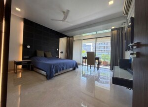 Living Room in 3 BHK Apartment at Bandra West – for Rent