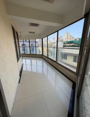 Balcony in 3 BHK Apartment at Bandra West – for Rent