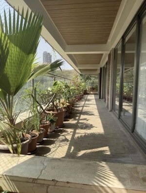 Balcony in 3 BHK Apartment at Bandra West – for Rent