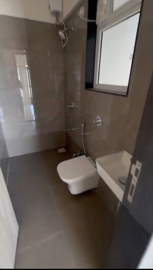 Bathroom in 3 BHK Apartment at Haware Intelligentia Axis, Borivali East – for Rent
