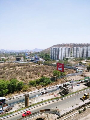 2 BHK Apartment – Exterior View View at Kumar Megapolis Saffron, Hinjewadi - for Rent