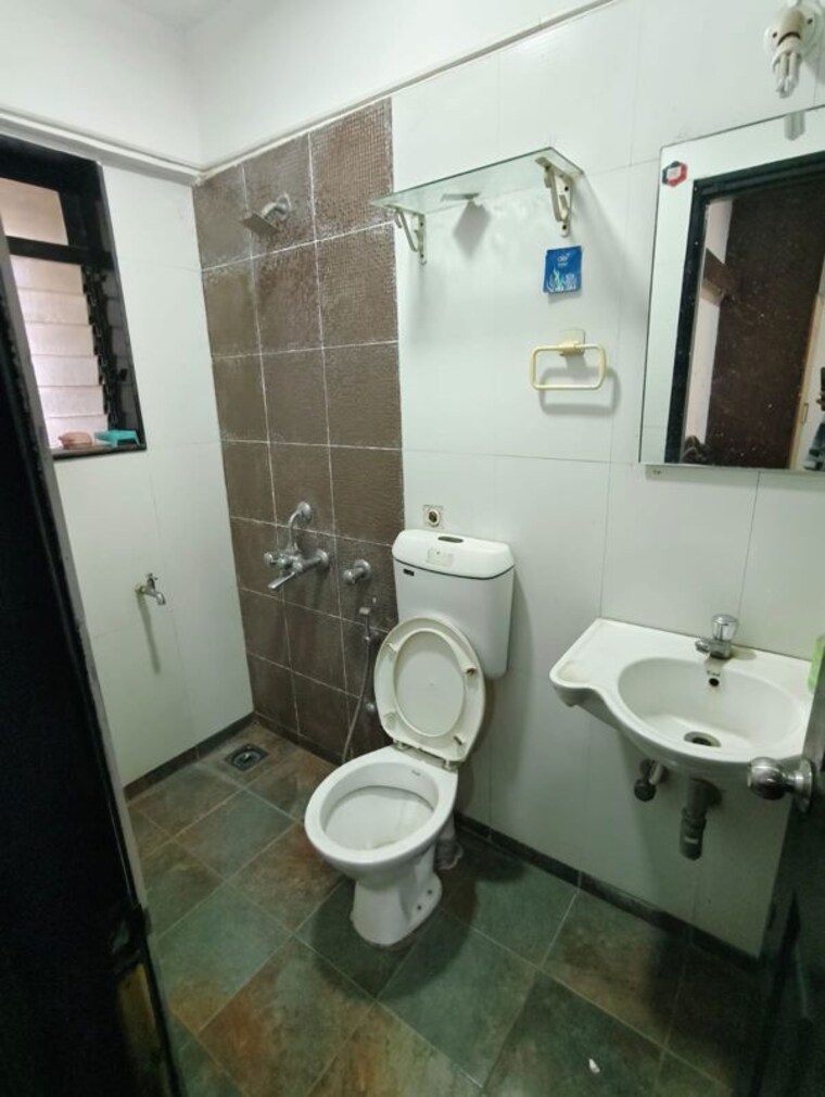 Bathroom, lalani-residency 2 Bedroom 650 Sq.Ft. Apartment In Kavesar Thane 10374350