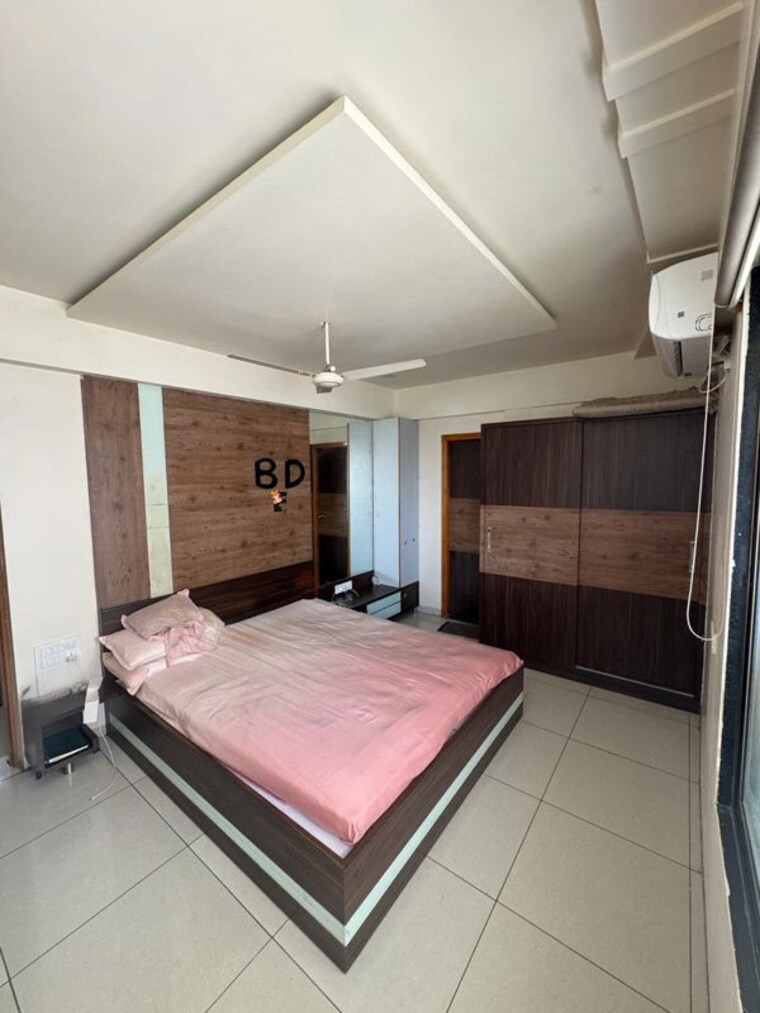 Bedroom, dev-aurum 3 Bedroom 1932 Sq.Ft. Apartment In Prahlad Nagar Ahmedabad 10373463
