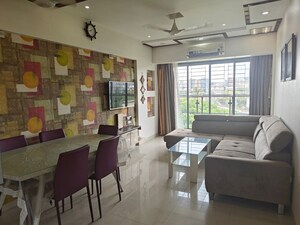 Living Room in 2 BHK Apartment at Khar West – for Rent