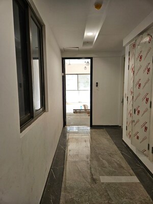 Building Lobby in 3 BHK Apartment at Adani Ten BKC, Bandra East – for Rent