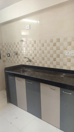 Kitchen in 1 BHK Apartment at Truearth View, Vikhroli East – for Rent