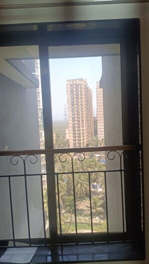 Balcony in 1 BHK Apartment at Truearth View, Vikhroli East – for Rent