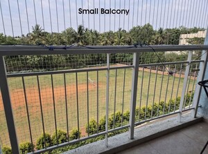 Balcony in 3 BHK Apartment at Mahaveer Ranches, Hosa Road – for Rent