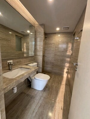 Bathroom in 2 BHK Apartment at Hiranandani Delanna, Ghodbunder Road – for Sale