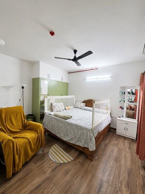 Bedroom in 3 BHK Apartment at Brigade El Dorado Jasper And Iridium, Bagaluru – for Rent