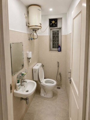 Bathroom in 2 BHK Apartment at Mehrauli – for Sale