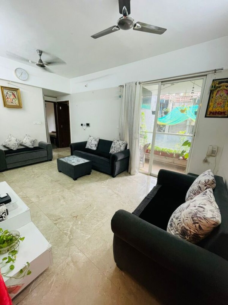 Living Room, rachana-eternia 2 Bedroom 1050 Sq.Ft. Apartment In Baner Pune 10374513