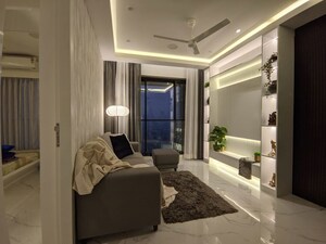 Living Room in 2 BHK Apartment at Dosti Eastern Bay Phase 1, Wadala – for Rent