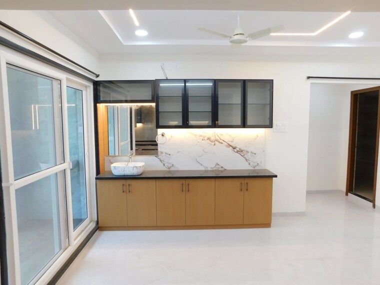 Kitchen, kondapur 3 Bedroom 1950 Sq.Ft. Builder Floor In Kondapur Hyderabad 10374523