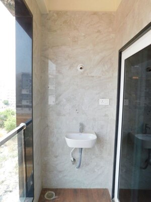 Bathroom in 3 BHK Builder Floor at Kondapur – for Rent