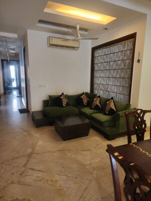 Living Room in 4 BHK Builder Floor at Greater Kailash I – for Sale