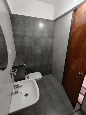 Bathroom in 4 BHK Apartment at Sharada Alliance Akashparv, Bavdhan – for Rent