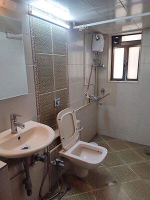 Bathroom in 2 BHK Apartment at Sandesh Nagar – for Rent