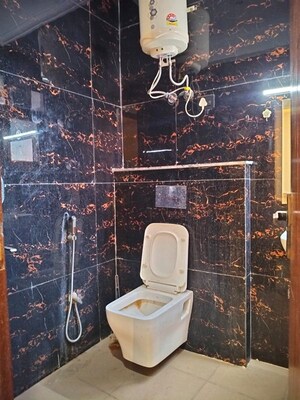 Bathroom in 2 BHK Builder Floor at Malviya Nagar – for Rent