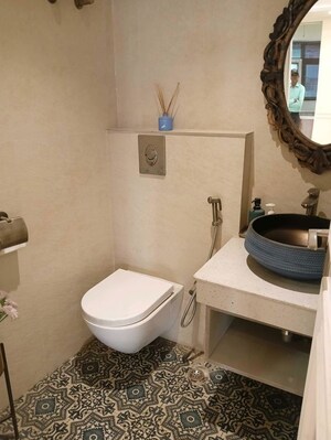 Bathroom in 4 BHK Apartment at Parx Laureate, Sector 108 – for Sale