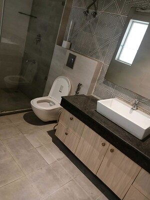 Bathroom in 4 BHK Apartment at Parx Laureate, Sector 108 – for Sale