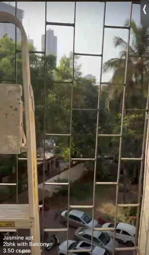 Balcony in 2 BHK Apartment at Jasmine Apartments Mazgaon, Mazgaon – for Sale