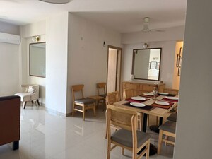Kitchen in 3.5 BHK Apartment at Microtek Greenburg, Sector 86 – for Rent