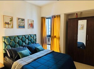 Bedroom in 1 RK Apartment at Lodha Crown Quality Homes, Majiwada – for Rent