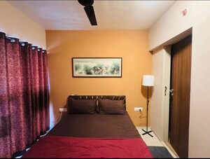 Bedroom in 1 RK Apartment at Lodha Crown Quality Homes, Majiwada – for Rent