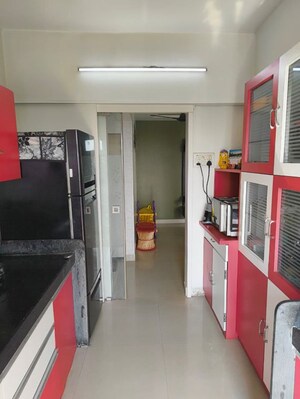 Building Lobby in 1 BHK Apartment at Raunak 108, Kasarvadavali – for Rent