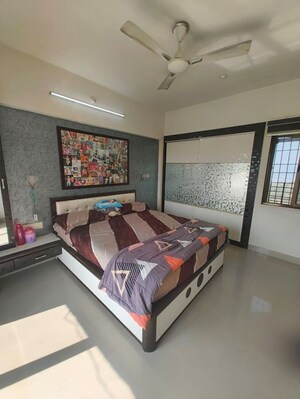 Bedroom in 1 BHK Apartment at Raunak 108, Kasarvadavali – for Rent