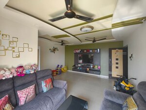 Living Room in 1 BHK Apartment at Raunak 108, Kasarvadavali – for Rent