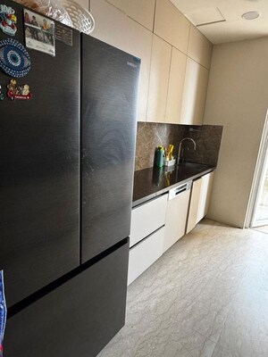 Kitchen in 4 BHK Penthouse at Ambience Tivertone, Sector 50 – for Rent