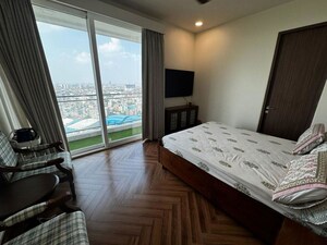 Bedroom in 4 BHK Penthouse at Ambience Tivertone, Sector 50 – for Rent