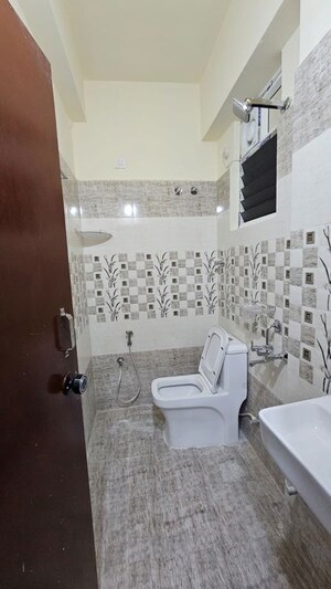 Bathroom in 3 BHK Apartment at Ayyanna Prima, Madhapur – for Rent