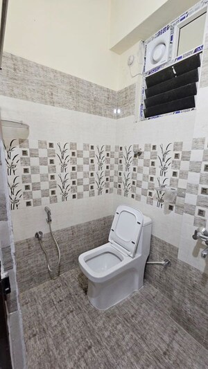 Bathroom in 3 BHK Apartment at Ayyanna Prima, Madhapur – for Rent