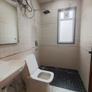 Bathroom in 1 RK Builder Floor at Vipul Square, Sushant Lok I – for Rent