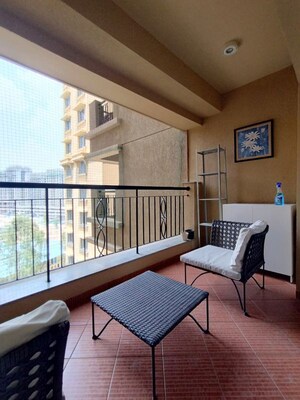 Balcony in 3.5 BHK Apartment at Sobha City Casa Serenita, Kannur – for Rent