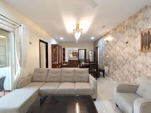 Living Room in 3.5 BHK Apartment at Sobha City Casa Serenita, Kannur – for Rent