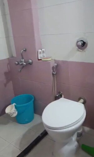 Bathroom in 2 BHK Apartment at Kanakia Spaces Niharika, Manpada – for Rent