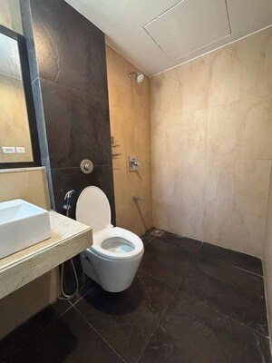 Bathroom in 1 BHK Apartment at Dedhia Elita, Kasarvadavali – for Rent