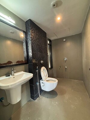Bathroom in 1 BHK Apartment at Dedhia Elita, Kasarvadavali – for Rent