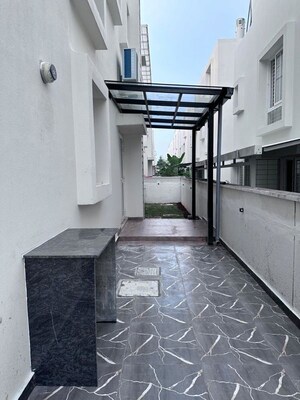 Balcony in 3 BHK Apartment at My Home Ankura, Tellapur – for Rent