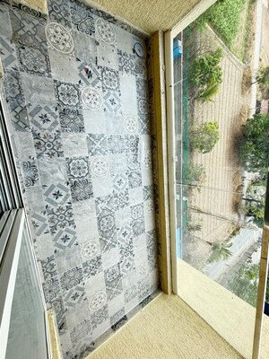 Balcony in 4 BHK Apartment at Welworth Purnam, Hinjewadi – for Rent