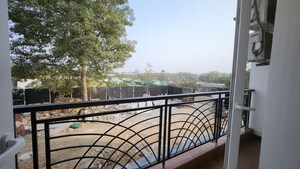 Balcony in 3 BHK Builder Floor at NKV Golden Avenue, Sohna Sector 35 – for Rent